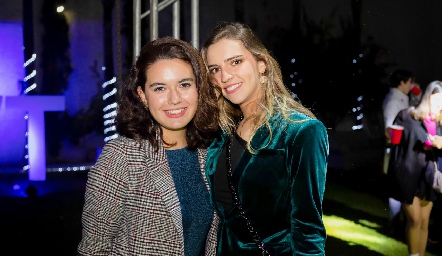  Montse Hampshire y Francesca Hinojosa.