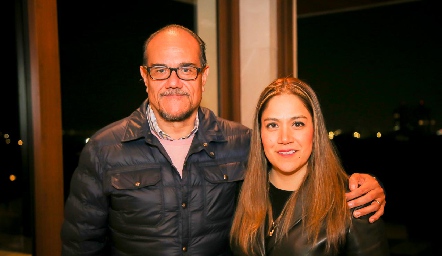  Jaime Delgado y Rebeca Rodarte.