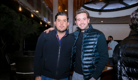Héctor Gómez y Chefe Andrés.