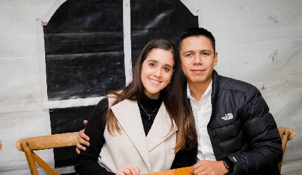  Mariana Fernández y Néstor Hernández.