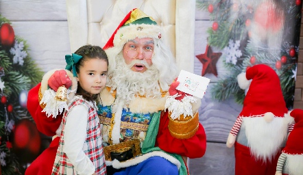  Ale y Santa Claus.