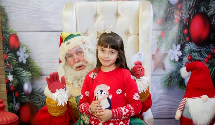  Ana Pau y Santa Claus.