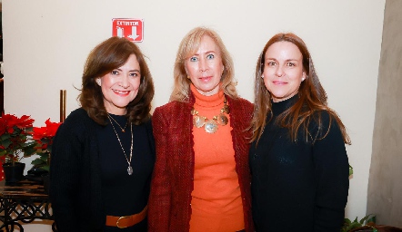  Gladys Castellanos, Laura Villasuso y Diana Guel.