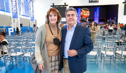 Anamary Lorca y Alejandro Navarro.
