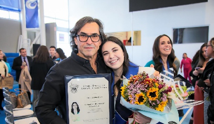 Juan y Alexa Chalita.