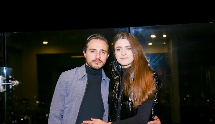 Sebastián Rodríguez y Paola Gutiérrez.
