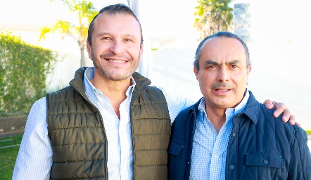  Marcelo González y Andrés Hernandez.