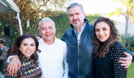  Yara Saldaña, Gerardo Sánchez, Mario Güemes y Alejandra Dip.