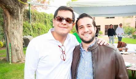  Rodrigo Villasana y Pablo Lavín.