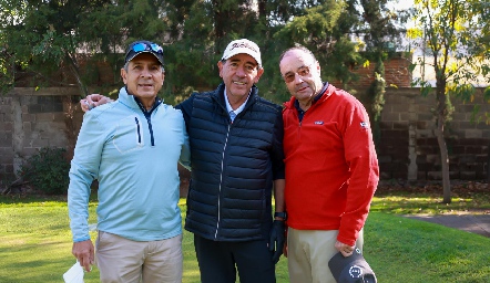  Julio Castelo, Félix Bocard y Fernando López.