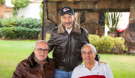  Hilario Altamirano, Ricardo Estrada y Erasto Aldrete.