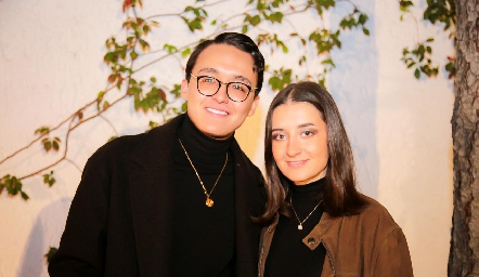  Emmanuel López y Cibel Valadez.