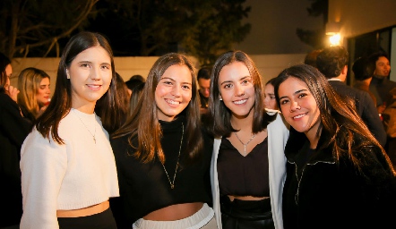  Natalia González, Caro Zermeño, Bety Díaz y Ana Pao Galán.