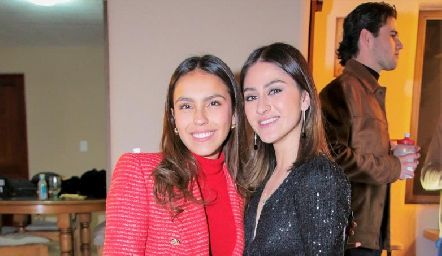  Bárbara Nava y Michelle Martin.