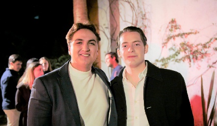  Emiliano Aguilera y Diego Bedolla.