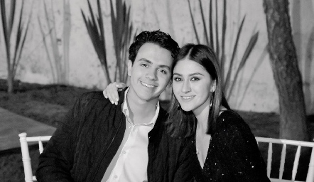  Santiago Pérez y Michelle Martin.