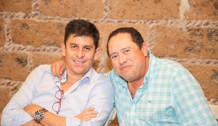  Luis Tinajero y Adolfo Arriaga.