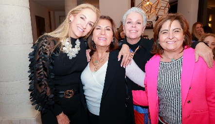  Elizabeth Eichelmann, Mimí Torres, María Elena Gordoa y Carmen Mitre.