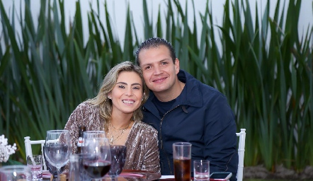 Claudia Oliva y Mauricio Ruiz.