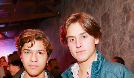  Andrés Martínez y Leo Zermeño.