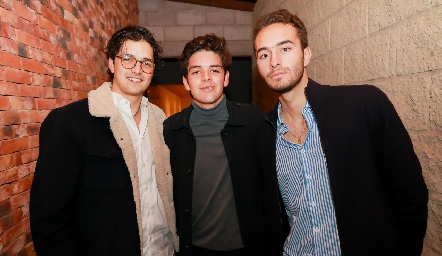  Oscar Vera, Pato Vera y Mario Siller.