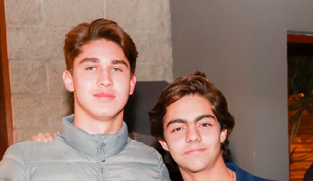  David Dávalos y Manuel Díaz Infante.