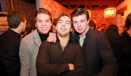  Moy Payán, Juan Pablo Payán y Pato Labastida.