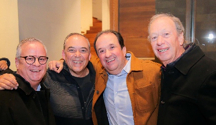  Arturo Álvarez, Johan Werge, Héctor Hinojosa y Manuel Muñiz.