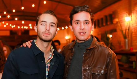  Mario Siller y Juan Pablo Chevaile.
