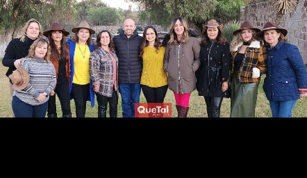  Ingrid Pérez, Martha Malo, Claudia de los Santos, Hilda Rodríguez, Claudia Ávila, Santiago Villarreal, Claudia Villasana, Claudia Toledo, Laura Acosta, Gaby Serment y Marlú Mendizábal.