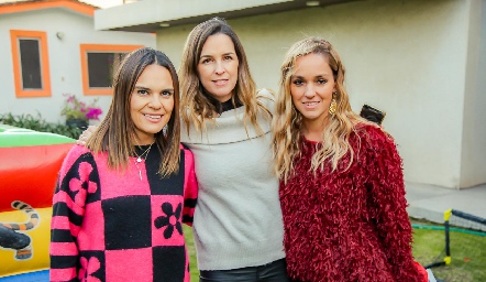  Ale Díaz de León, Eunice Camacho y María Torres.