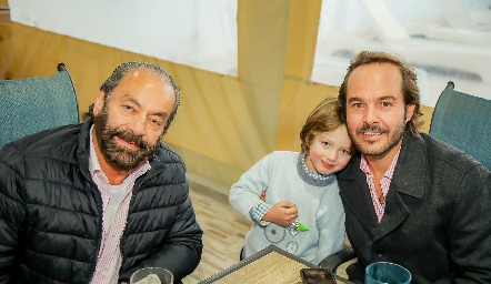  Oscar Arturo Torres, Santiago Zamanillo y Santiago Zamanillo.