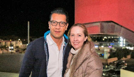  Gerardo González e Isabel Gouerec.