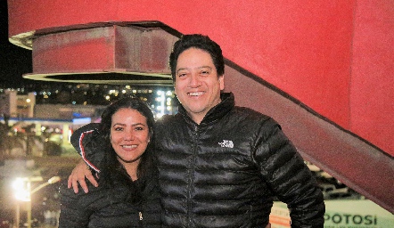  Rosy González y Javier Rodríguez.
