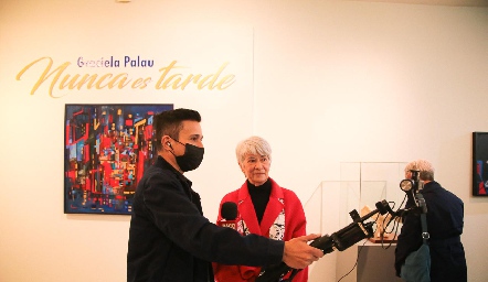  Graciela Palau en una entrevista.