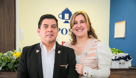  Miguel Portillo y Adriana Sánchez.