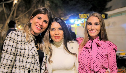  Sofía Muzquiz, Claudia Leal y Carla Huber.