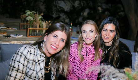  Sofía Muzquiz, Carla Huber y Gaby Labastida.