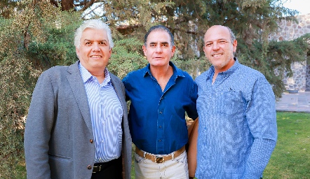  Gerardo Rodríguez, Eduardo Zendejas y Roberto.