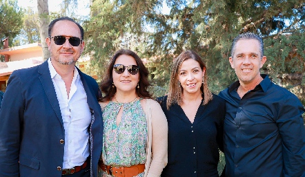  Manuel Toledo, Adriana Calderón, Cecilia Limón y Eduardo Espinosa.
