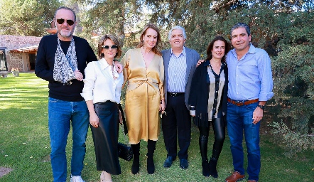  Gunnar Mebius, Verónica Malo, Meritchell Galarza, Gerardo Rodríguez, Ana Paula Gutiérrez y Martín de la Rosa.