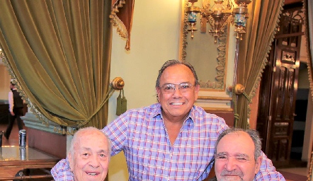  Alejandro Mejía, Ricardo Meade, Celio Ramírez y  Carlos Abaroa.