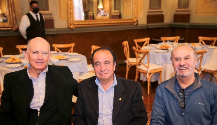  Guillermo Guerra, Jaime Lafuente y José Barragán.