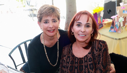  Samira Mustre y Susana Rangel de Lozano.