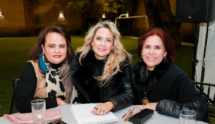  Coco Leos, Paty Annette Ruiz y Susana de Luna.