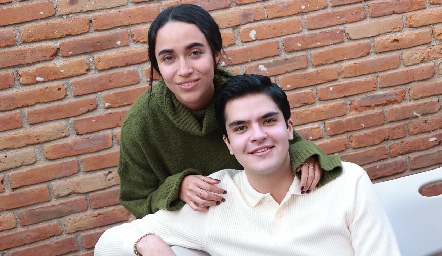 Ana Pau Méndez y Kevin Hervert.