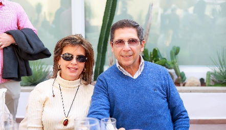  Marisa Mercado y Abraham Tobías.