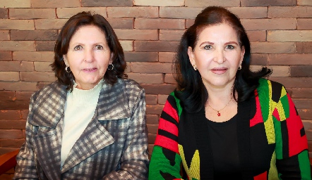  Lila Ahumada y Laura Solís.