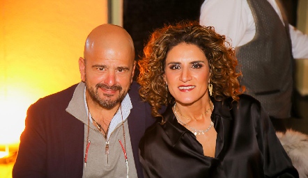  Paco Hinojosa y Berenice Díaz Infante.