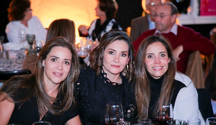  Vero Franco, Chío Subirana y Ana Luisa Díaz de León.